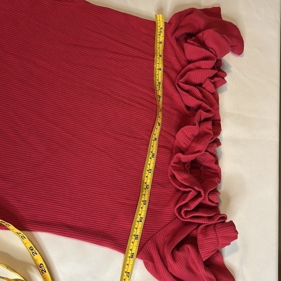 ANN TAYLOR raffle shoulder top blouse - Picture 3 of 7